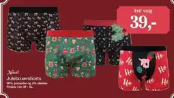 Harald Nyborg Novel Juleboxershorts tilbud