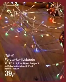 Harald Nyborg Novel Fyrværkerilyskæde tilbud