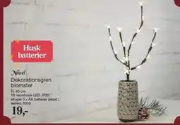 Harald Nyborg Novel Dekorationsgren blomster tilbud
