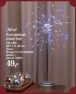 Harald Nyborg Novel Fyrværkeri med fod tilbud