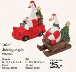 Harald Nyborg Novel Julefigur gås tilbud