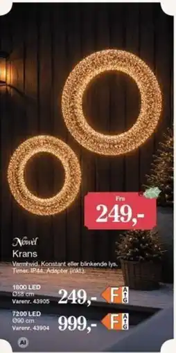 Harald Nyborg Novel Krans tilbud