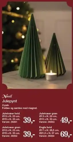 Harald Nyborg Novel Julepynt tilbud