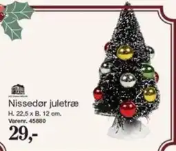 Harald Nyborg Nissedør juletræ tilbud