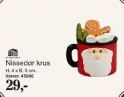 Harald Nyborg Nissedør krus tilbud
