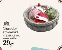 Harald Nyborg Nissedor strikkeskål tilbud