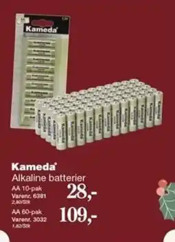 Harald Nyborg Kameda Alkaline batterier tilbud