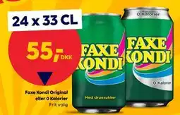 BorderShop Faxe Kondi Original eller 0 Kalorier tilbud