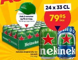 BorderShop Heineken Original eller 0,0 tilbud