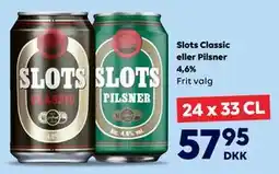 BorderShop Slots Classic eller Pilsner tilbud