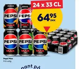 BorderShop Pepsi Max tilbud