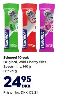 BorderShop Stimorol 10-pak tilbud