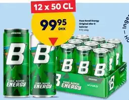BorderShop Faxe Kondi Energy Original eller 0 kalorier tilbud