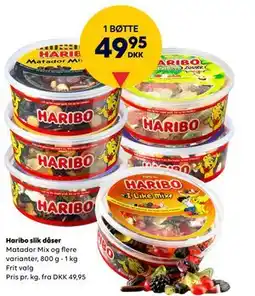 BorderShop Haribo slik dåser tilbud
