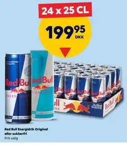 BorderShop Red Bull Energidrik Original eller sukkerfri tilbud