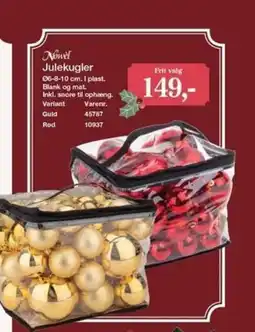 Harald Nyborg Nowel Julekugler tilbud