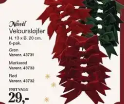 Harald Nyborg Nowel Veloursløjfer tilbud