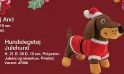 Harald Nyborg Hundelegetøj Julehund tilbud