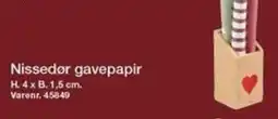 Harald Nyborg Nissedør gavepapir tilbud