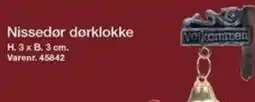 Harald Nyborg Nissedør dørklokke tilbud