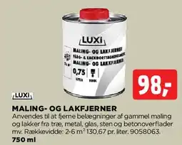 jem & fix Maling- og lakrens tilbud