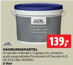 jem & fix Vådrumspartel tilbud