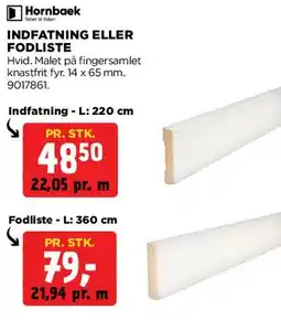 jem & fix Fodliste L: 360 cm tilbud