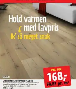 jem & fix Laminatgulv Surprise Plus EG tilbud