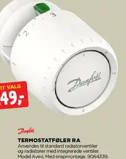 jem & fix Termostatstøfler RA tilbud