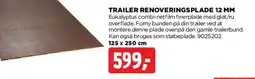 jem & fix TRAILER RENOVERINGSPLADE 12 MM tilbud