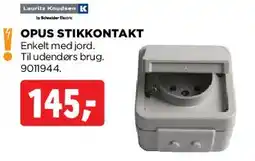 jem & fix OPUS STIKKONTAKT tilbud