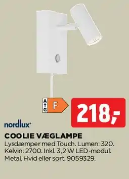 jem & fix Coolie væglampe tilbud