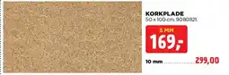 jem & fix Korkplade 50 x 100 cm tilbud