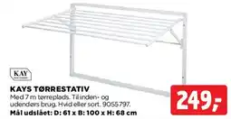 jem & fix Kays tørrestativ tilbud