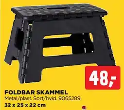 jem & fix FOLDBAR SKAMMEL tilbud