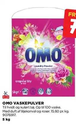 jem & fix OMO vaskepulver tilbud