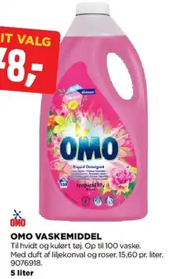 jem & fix OMO vaskemiddel (flydende) tilbud