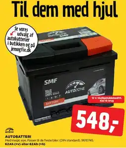 jem & fix Autobatteri tilbud