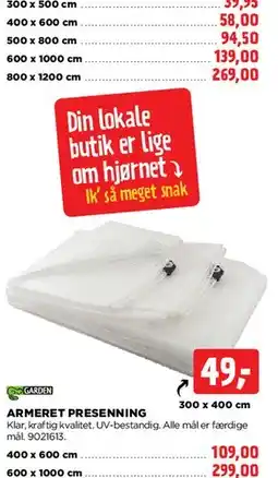 jem & fix ARMERET PRESENNING tilbud