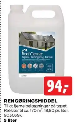 jem & fix Rengøringsmiddel tilbud