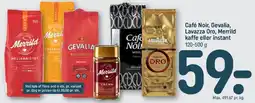 REMA 1000 Café Noir, Gevalia, Lavazza Oro, Merrild kaffe tilbud