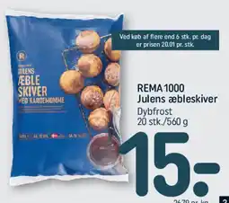 REMA 1000 REMA1000 Julens æbleskiver tilbud