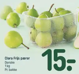 REMA 1000 Clara Friis pærer tilbud