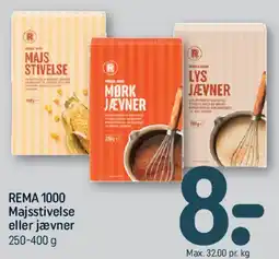 REMA 1000 REMA 1000 Majsstivelse eller jævner tilbud