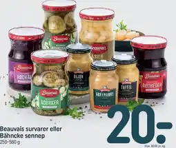 REMA 1000 Beauvais survarer eller Bähncke sennep tilbud
