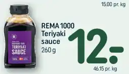 REMA 1000 REMA1000 Teriyaki sauce tilbud