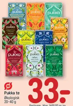 REMA 1000 Pukka te tilbud