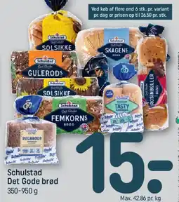 REMA 1000 Schulstad Det Gode brød tilbud