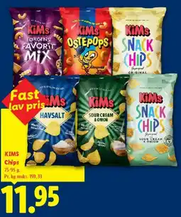 Lidl KIMS Chips tilbud