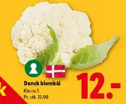 Lidl Dansk blomkål tilbud